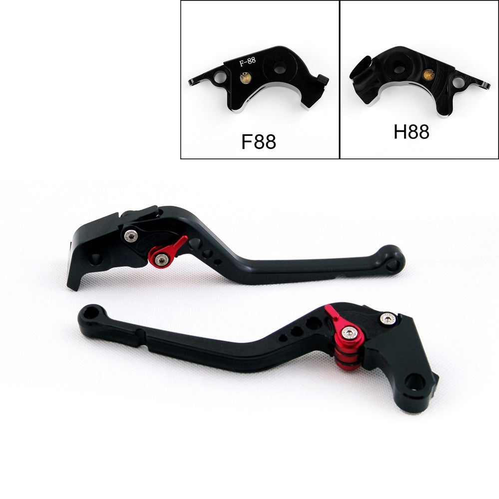 Brake Clutch Levers For Kawasaki ZX1400/ZX14R/ZZR1400 GTR1400/CONCOURS 14 Black