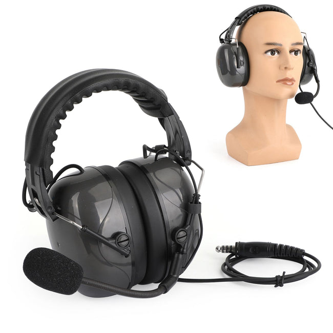 Adjustable Noise Cancelling Headset 7.1mm Plug Excellent Acoustic Design