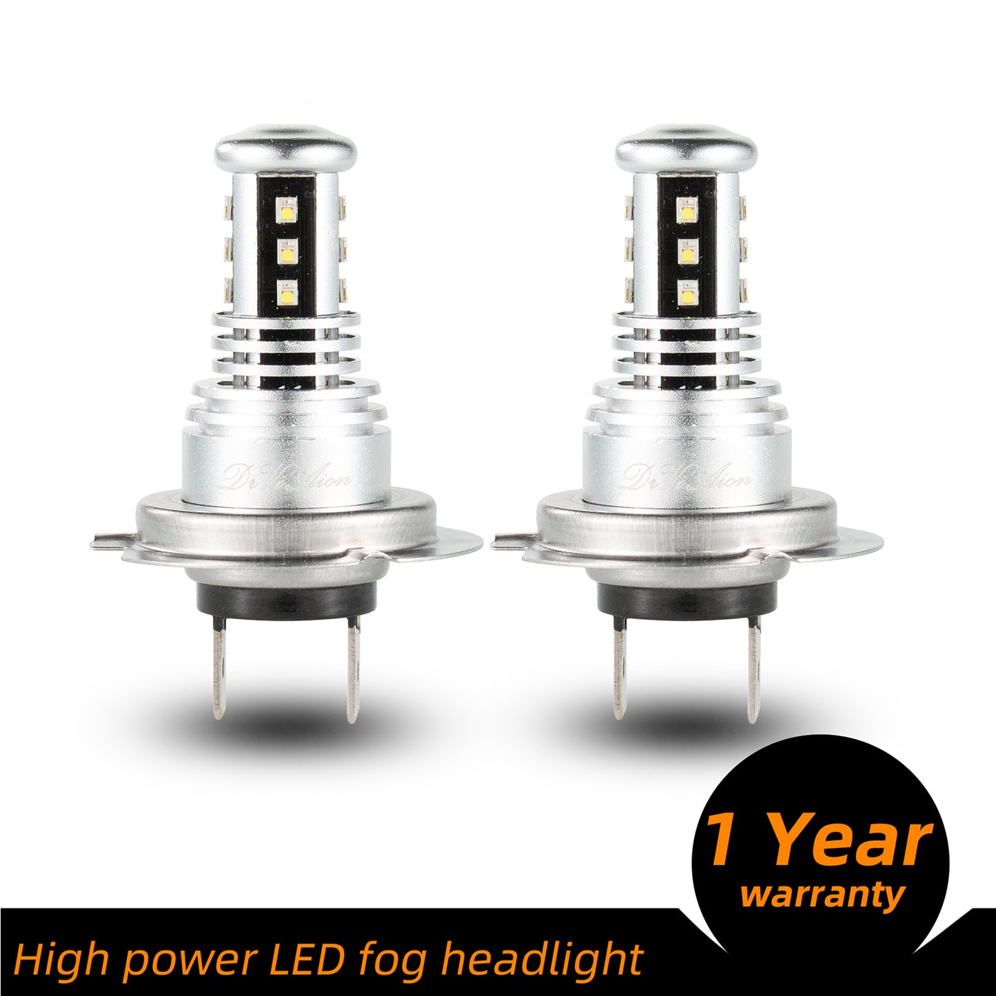 LED Headlight 6000K 2000W 300000LM Low Beam bulbs High Power