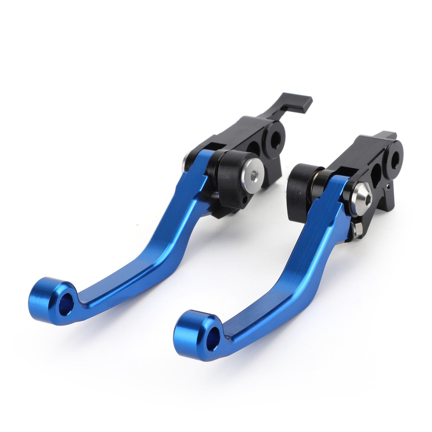 Pair Motorcycle Aluminum CNC Pivot Brake Clutch Levers Dirt Bike Fits Husqvarna