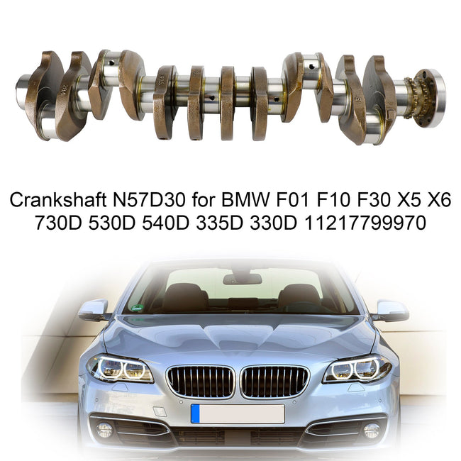 N57D30 Crankshaft fit for BMW F01 F10 F30 X5 X6 730D 530D 540D 335D 330D 11217799970 11217809375