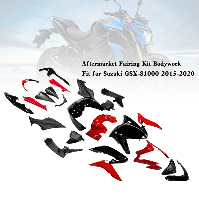 2015-2020 Suzuki GSX-S 1000 Plastic Bodywork Fairing Kit