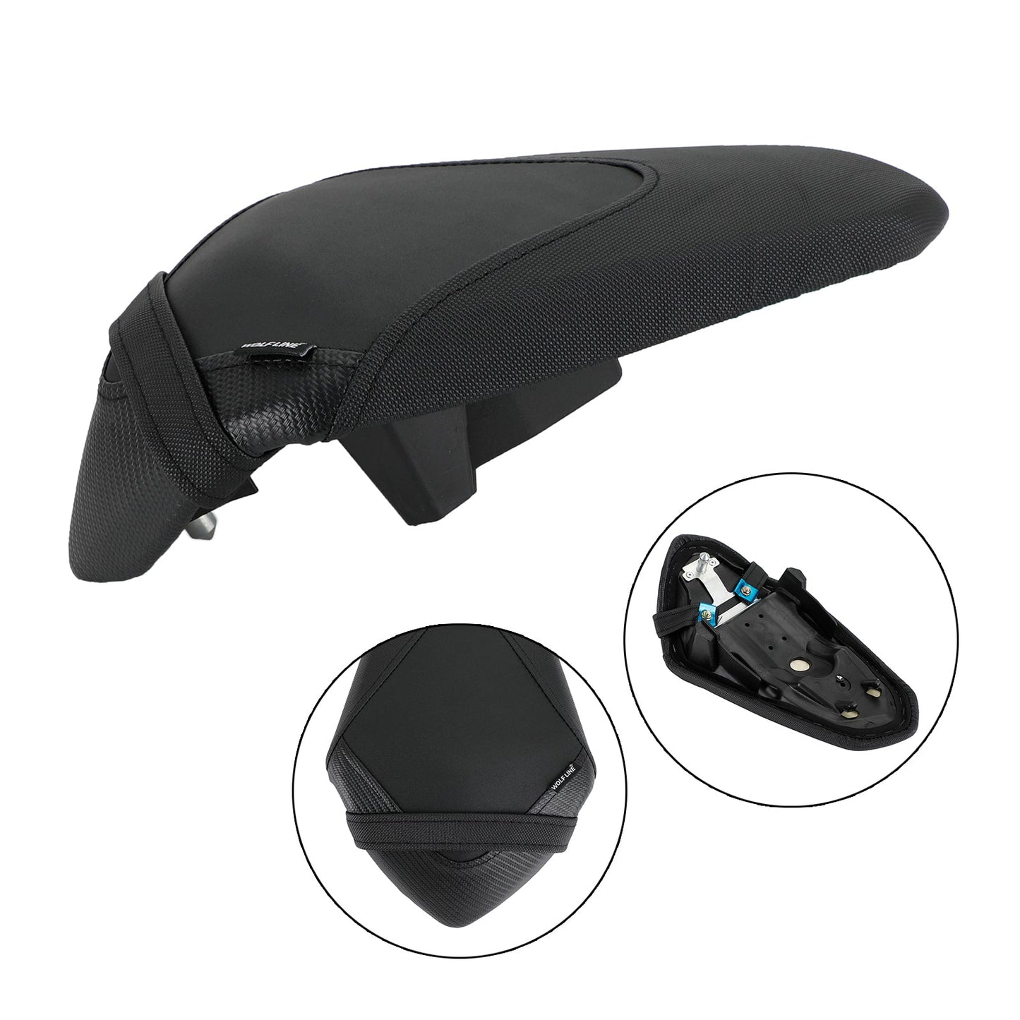 2018-2022 KAWASAKI Ninja 400 Z400 Rear Passenger Seat Cushion Thicken Pu Flat