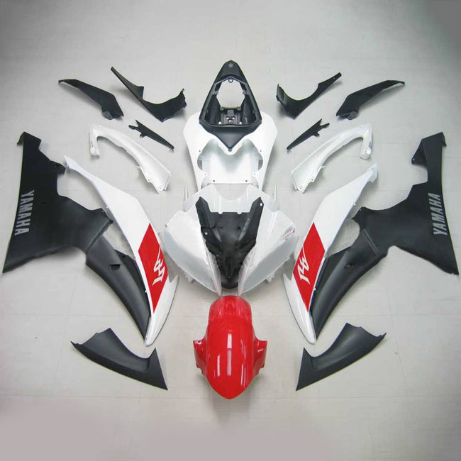 2008-2016 Yamaha YZF 600 R6 Amotopart Injection Fairing Kit Bodywork Plastic ABS #121