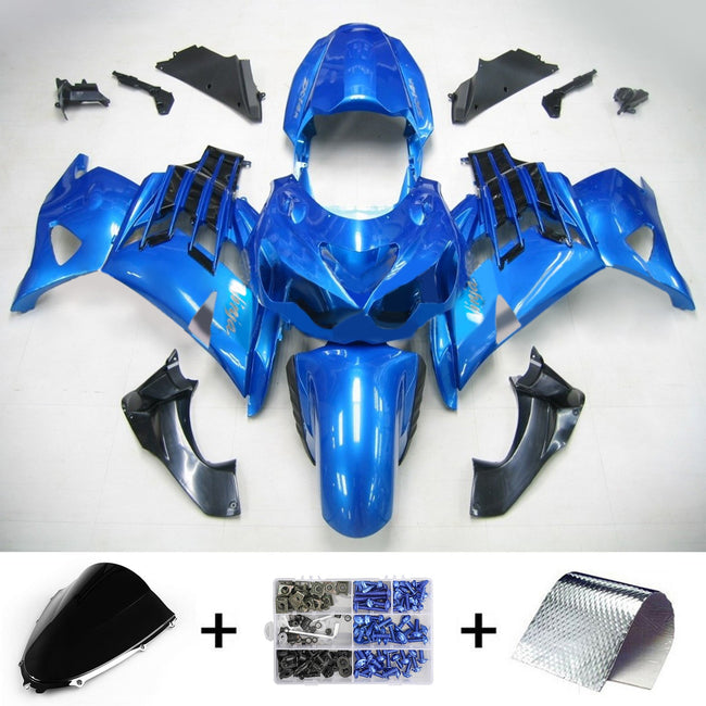 2012-2021 Kawasaki ZX14R Amotopart Injection Fairing Kit Bodywork Plastic ABS #105