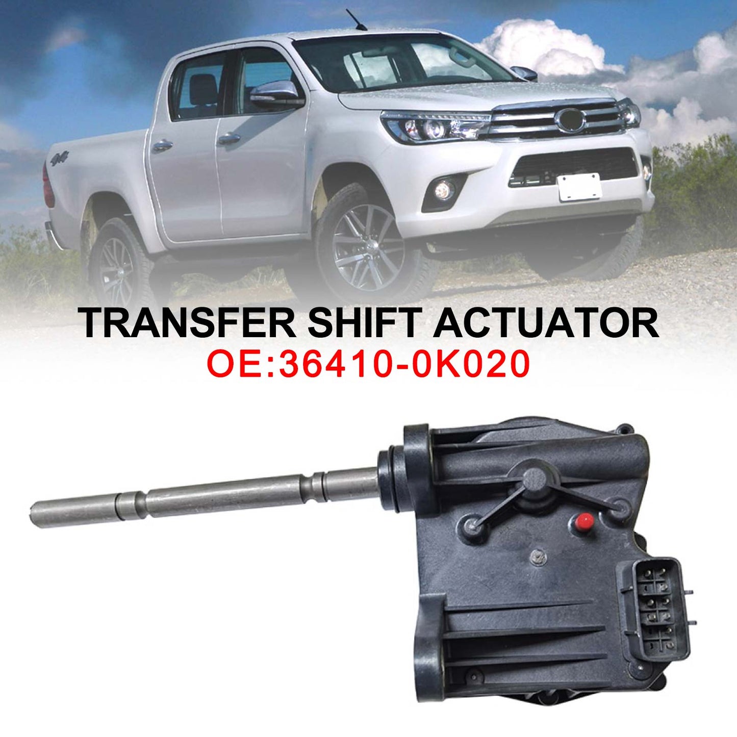 Transfer Shift Actuator 36410-0K020 for Toyota Tacoma 2016-2020 4Runner 4WD