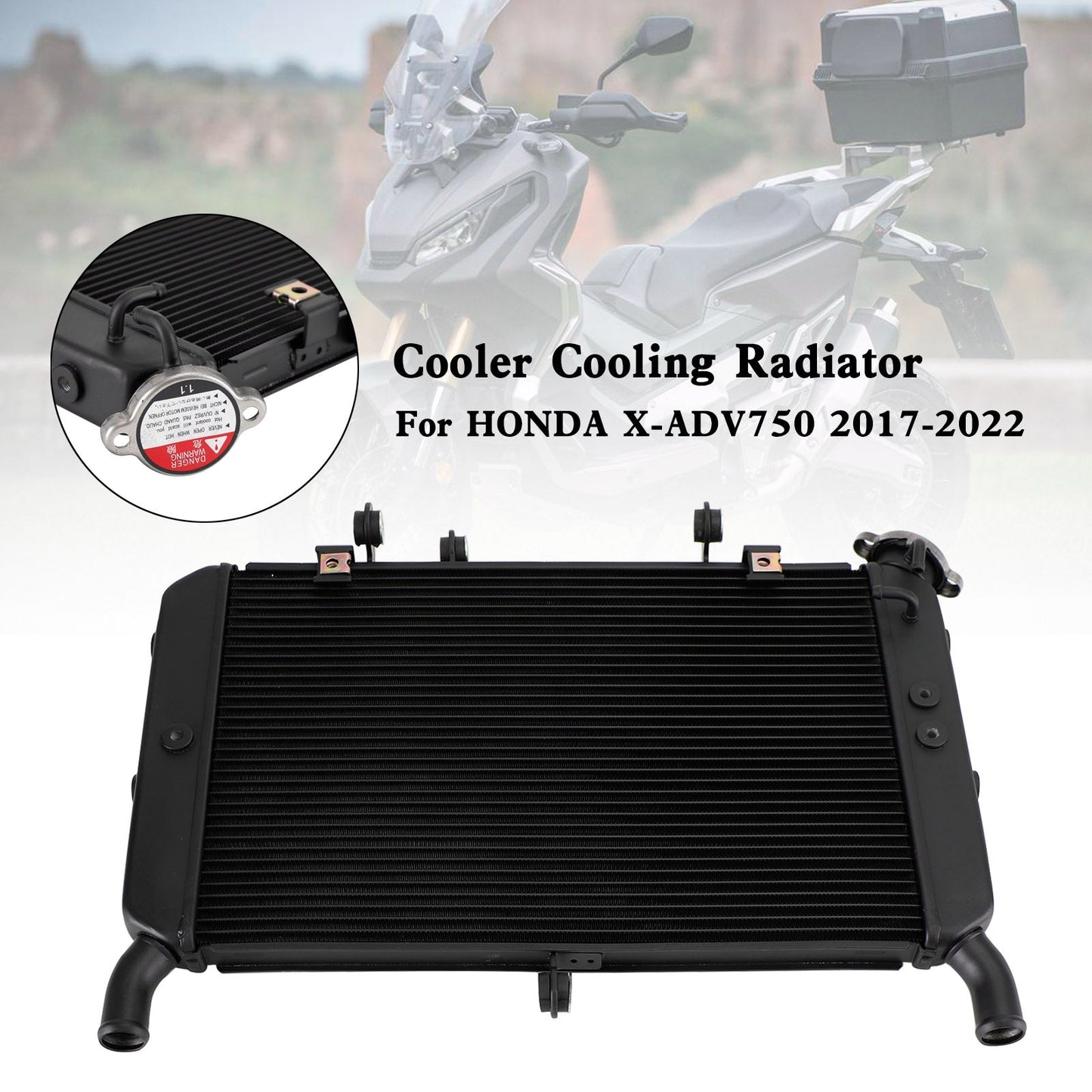 2017-2022 Honda X-ADV 750 XADV Radiator Cooler Cooling Water
