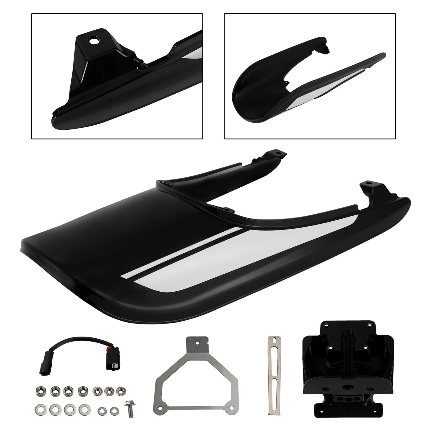 Tail Cowl Fairing+License Plate Bracket fit for Kawasaki Z900RS 2018-2022