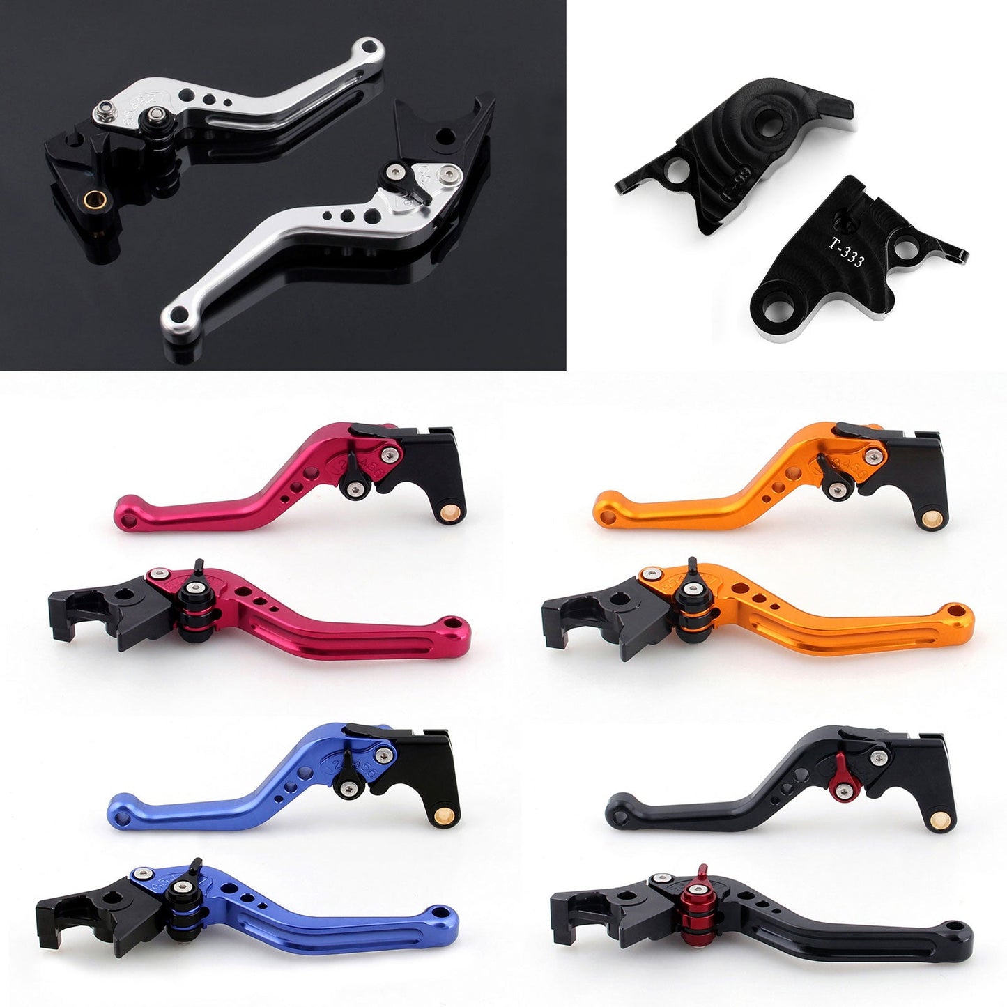 Short Clutch Brake Lever fit for Speed Triple R 2016-2018 Tiger 1050 Scrambler