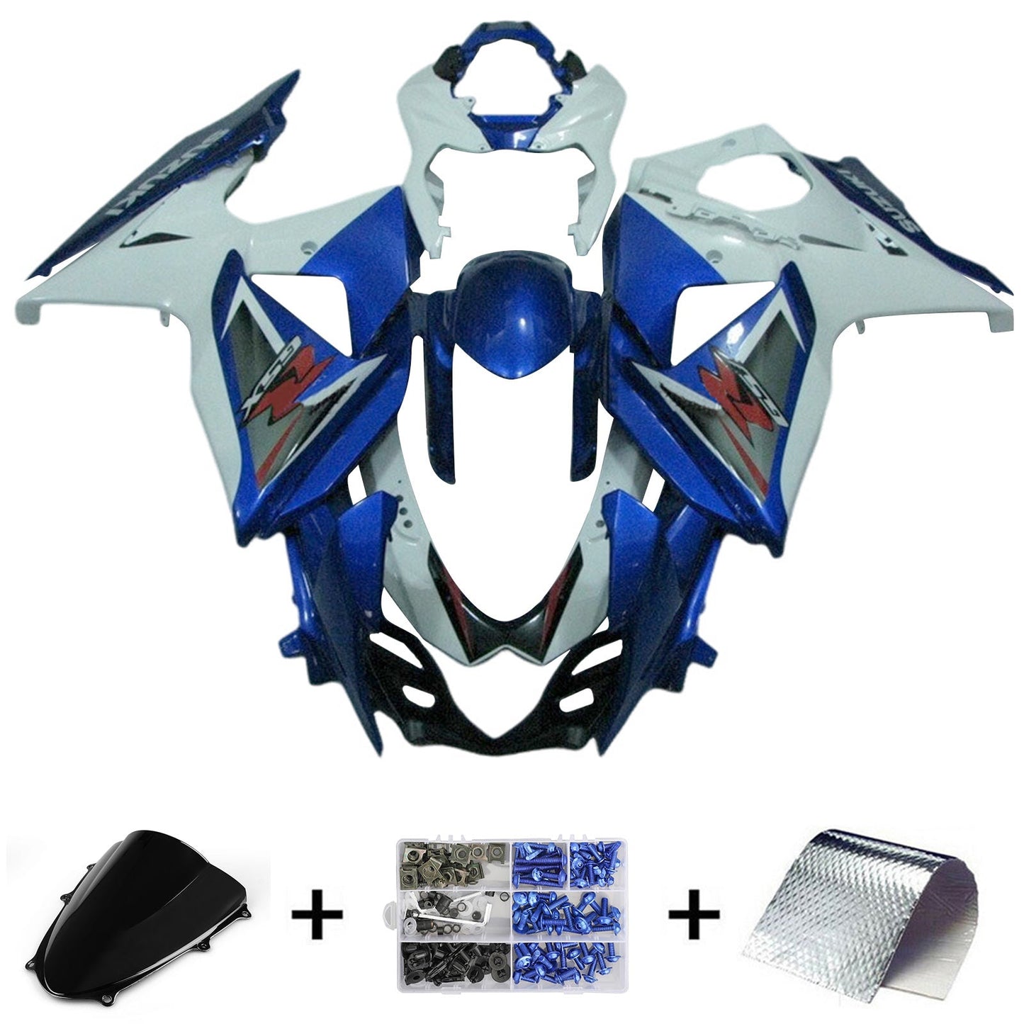 2009-2016 Suzuki GSXR1000 K9 Injection Fairing Kit Bodywork Plastic ABS