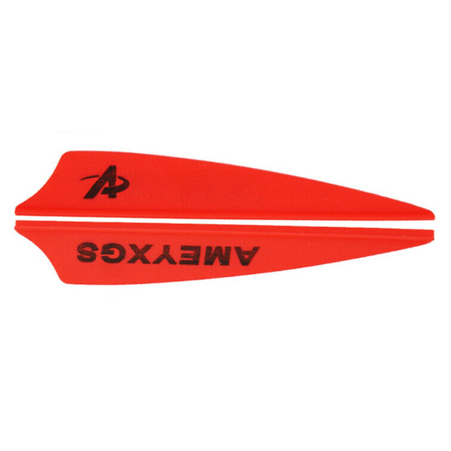 50pcs 2" 3" 4" Archery Plastic Vanes Arrow Feathers Rubber Fletches Fletching