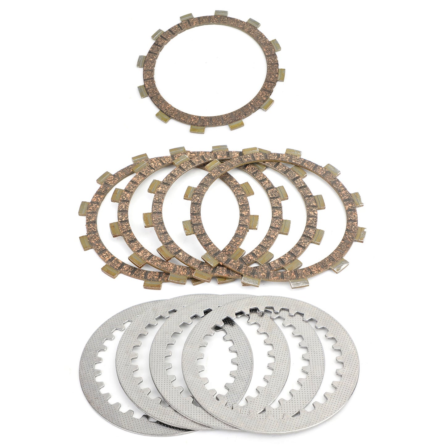 Clutch Plate Kit - Friction & Steel Plates For Yamaha SRV250 Renaissa XV125S Virago 125 XV240 Virago 240 XV250 Route 66 XV250 V-Star Virago XVS125 XVS250 Drag Star