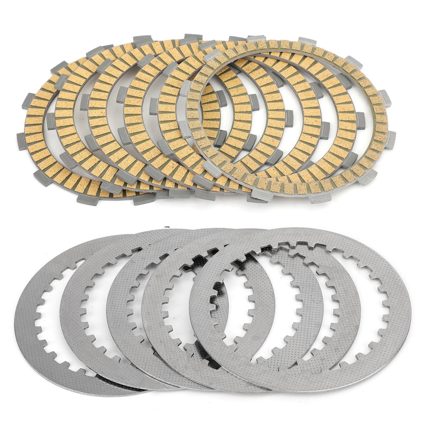 Clutch Plate Kit - Friction & Steel Plates For Honda CB400/F CB400SF CBR 400/500/600