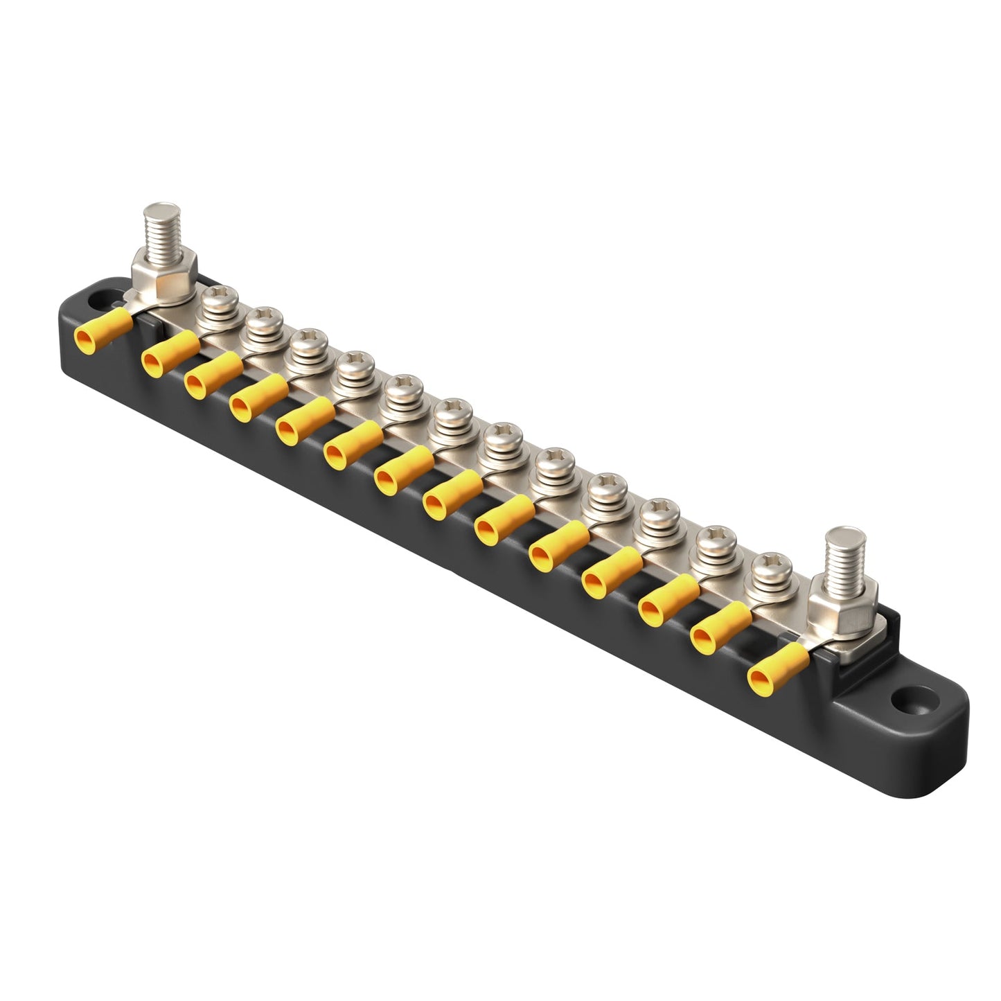 2/4/6/12 Way Dual-row Car Bus Bar Block Distribution Terminal For Auto Marine