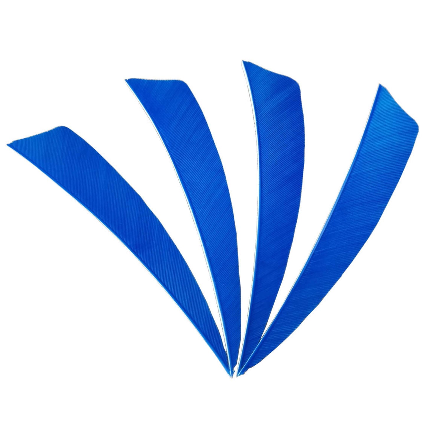 50PCS 3"4"5" Archery Arrow Feather Natural Fletching Turkey Fletches Bow Arrow