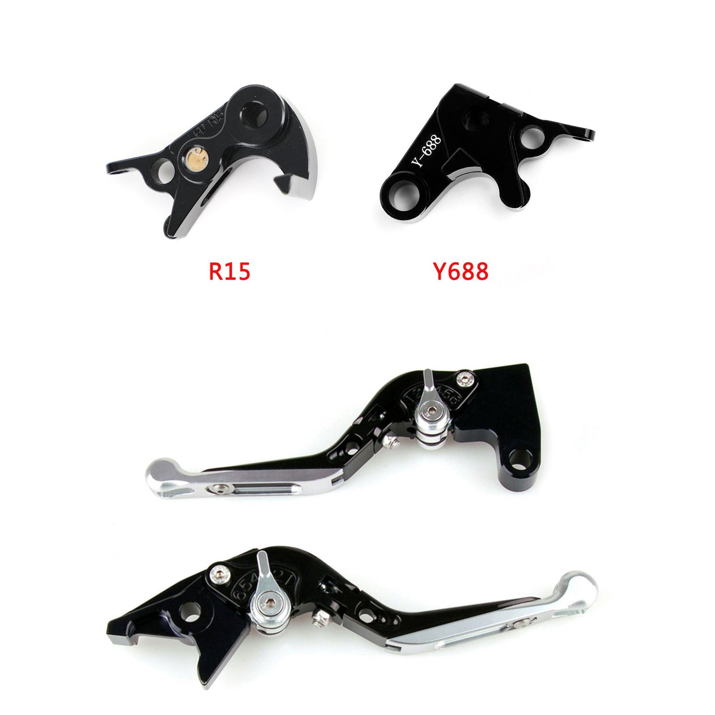 Adjustable Clutch Brake Lever for Yamaha YZF R1/R1M/R1S 15-2021 YZF R6 17-2020