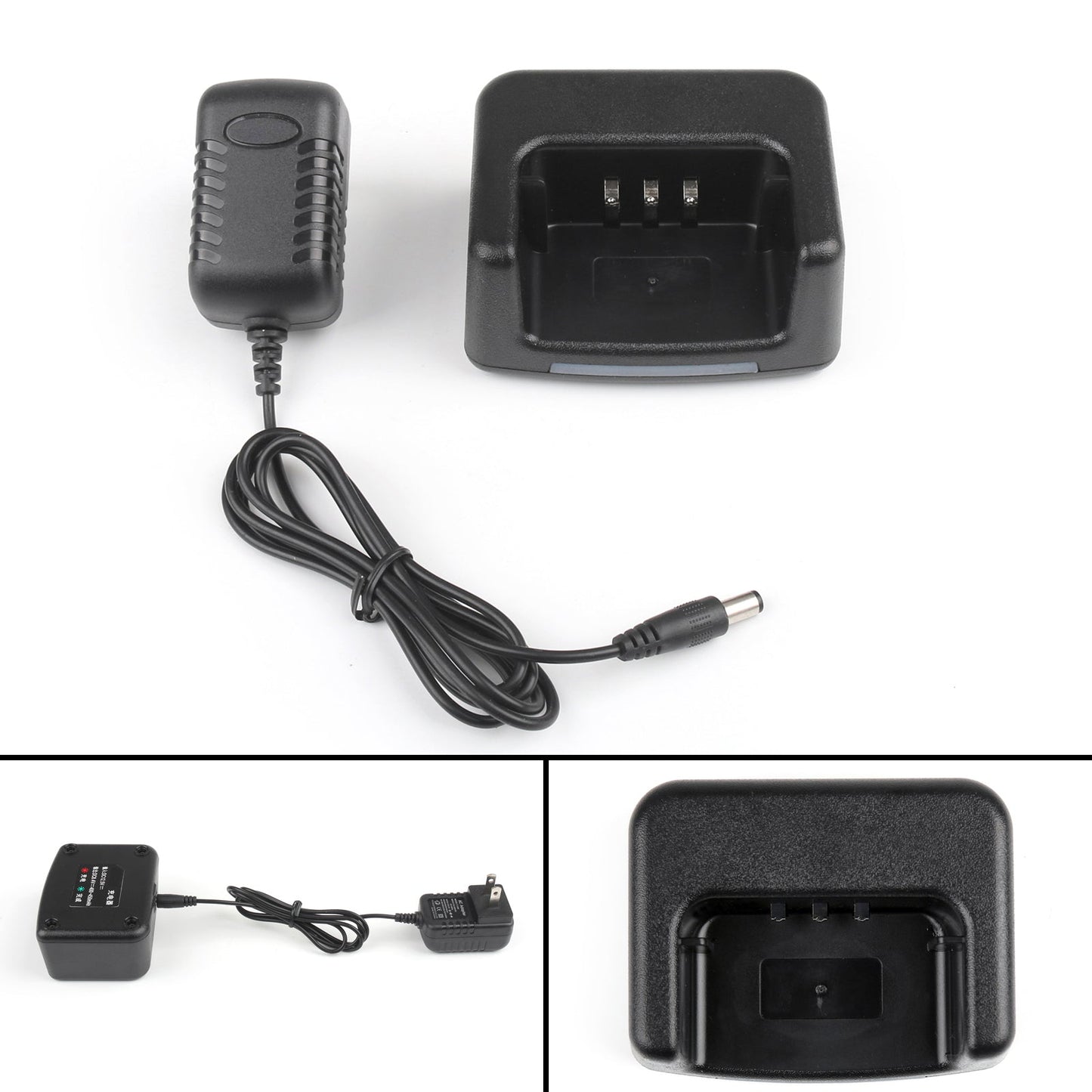 1Set Desktop Battery Charger For TYT MD-380 Two Way Radio USA Plug