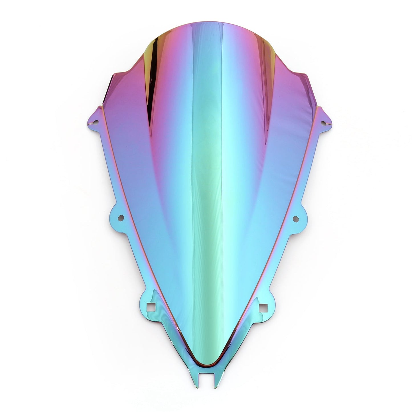 ABS Double Bubble Windscreen Windshield Fit For Aprilia RSV4 2009-2014 Black