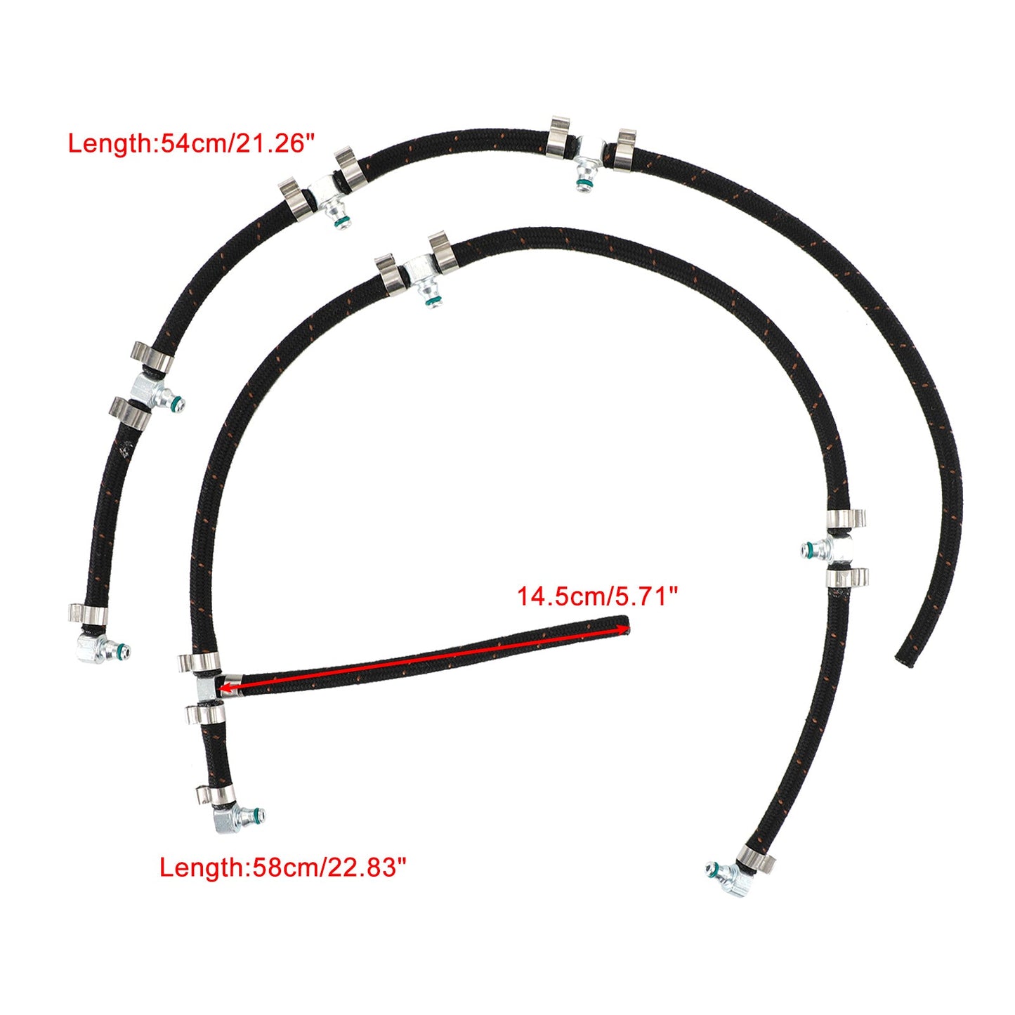 Duramax 2004-2010 6.6L Diesel Truck Engines Fuel Injector Return Line Kit