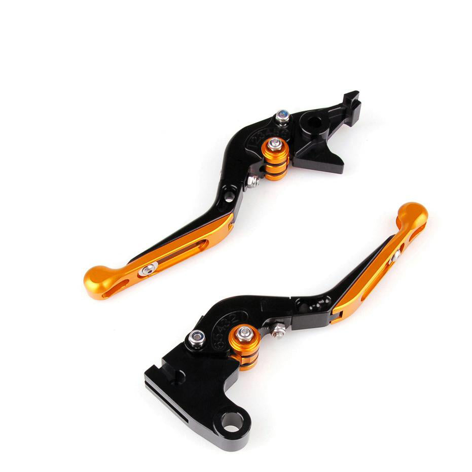 Clutch Brake Levers CNC Aluminum Adjustable For Kawasaki Z900 2017 2018 Black