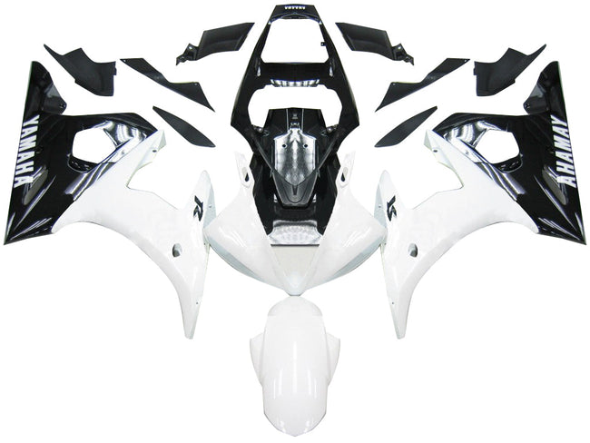 2005 Yamaha YZF 600 R6 Injection Fairing Kit Bodywork Plastic ABS #20