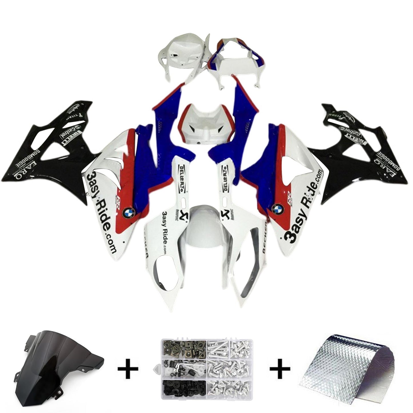 2015-2016 BMW S1000RR Fairing Kit Bodywork Plastic ABS