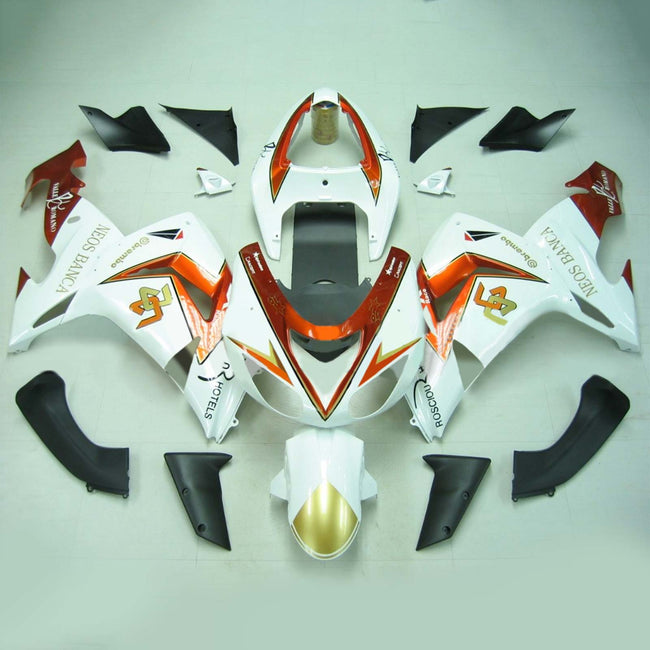 2006-2007 Kawasaki ZX10R Amotopart Injection Fairing Kit Bodywork Plastic ABS #119