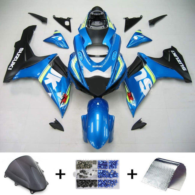 2011-2024 Suzuki GSXR 600/750 K11 Amotopart Injection Fairing Kit Bodywork Plastic ABS #101