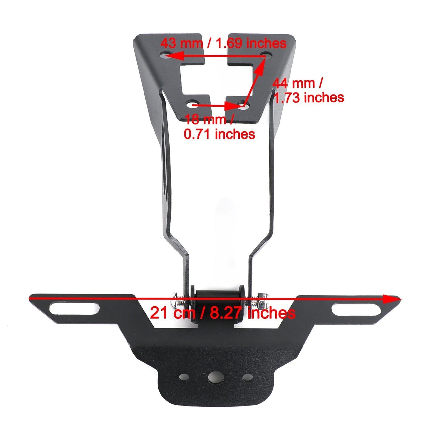 License Plate Holder Frame Bracket fit for Kawasaki Ninja400 Z400 2018-2020