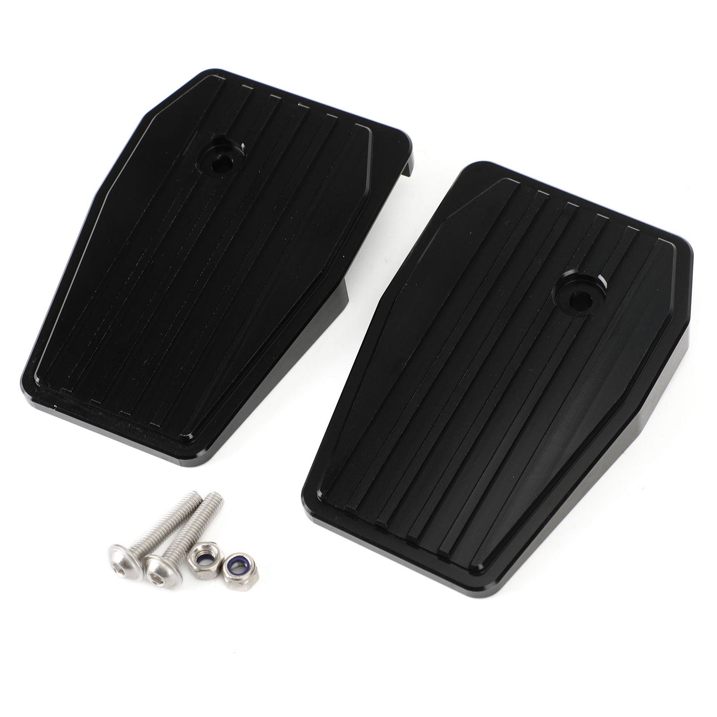 Front Foot Pegs Rest Pedal Pad Footpegs for Honda Rebel CMX300 CMX500 2017-2020 BLK