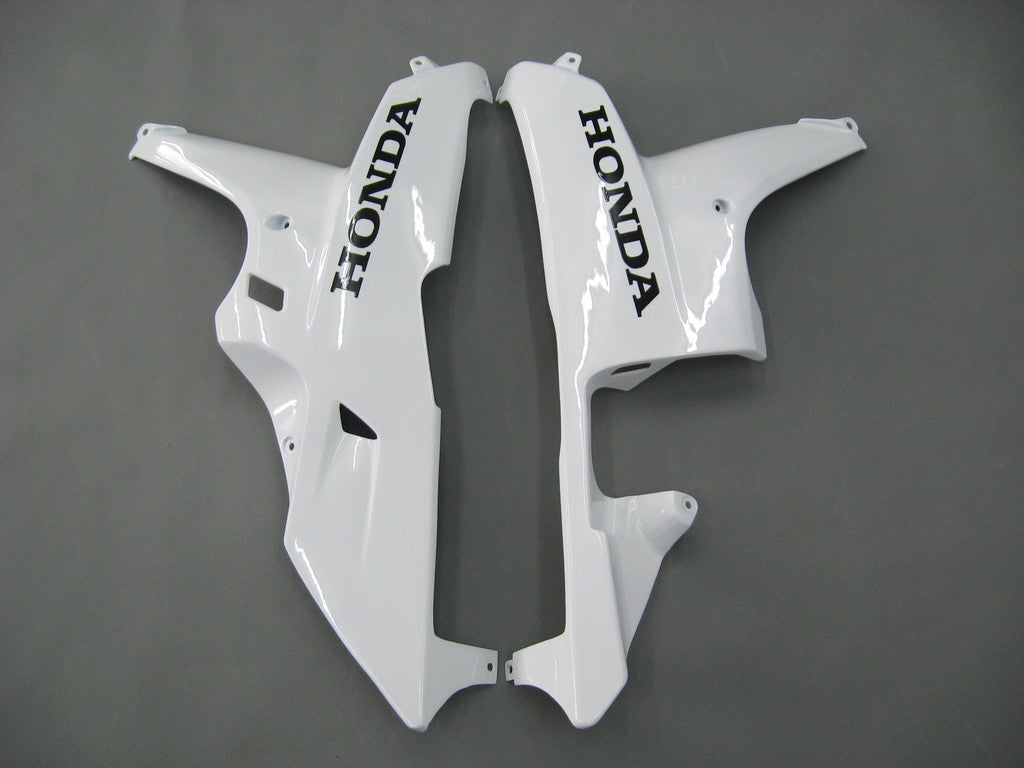 2007-2008 Honda CBR 600 RR Amotopart Fairings Black & White CBR Racing Customs Fairing