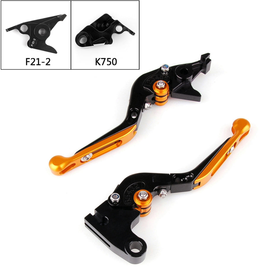 Clutch Brake Levers CNC Aluminum Adjustable For Kawasaki Z900 2017 2018 Black