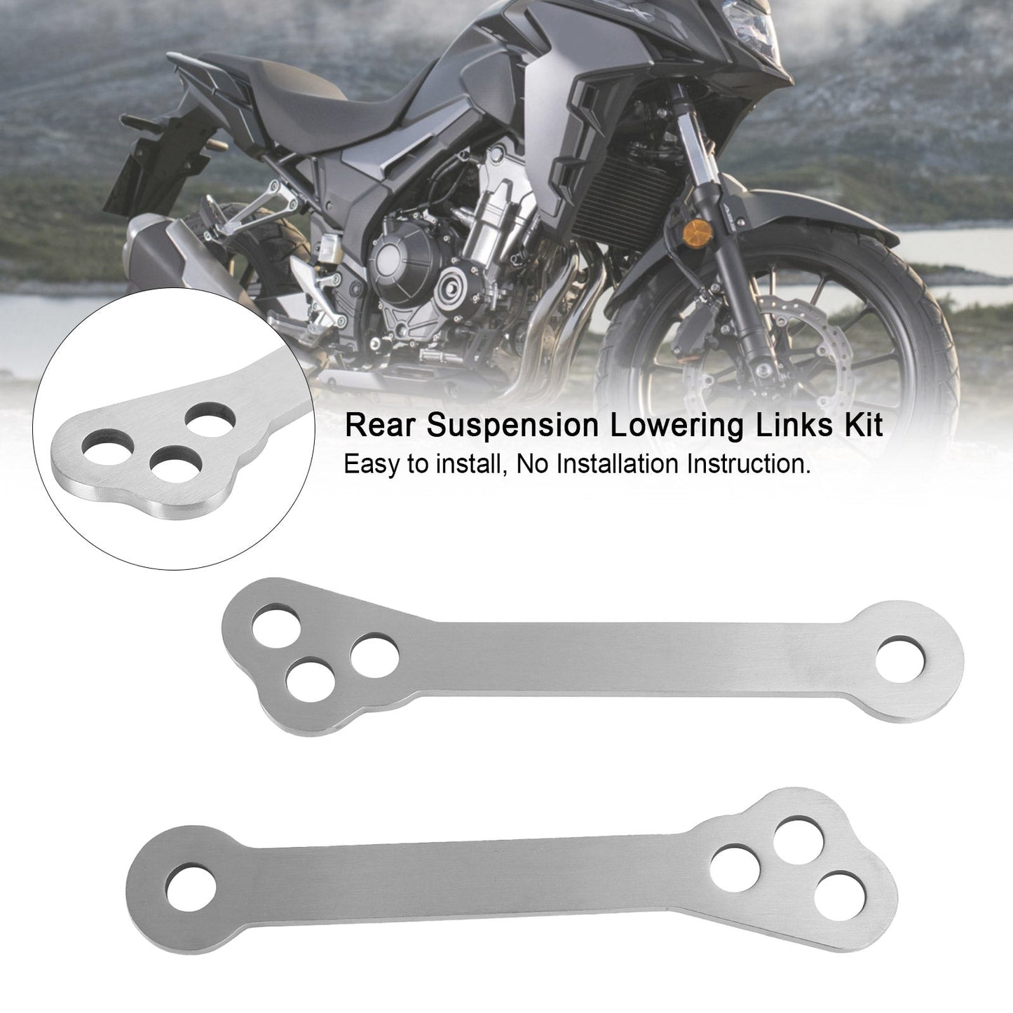 Rear Suspension Lowering Links Kit For HONDA CB400X CB 400X CB500X 2019-2020