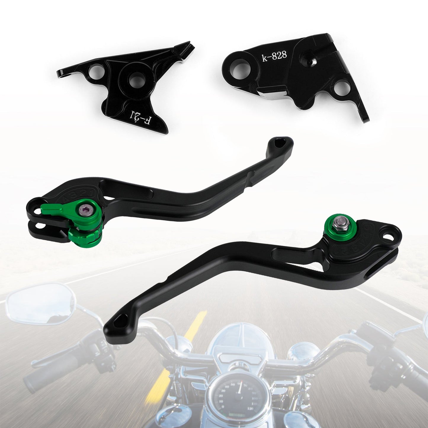 Kawasaki Z750 07-12 Z800 version 13-16 NEW Short Clutch Brake Lever