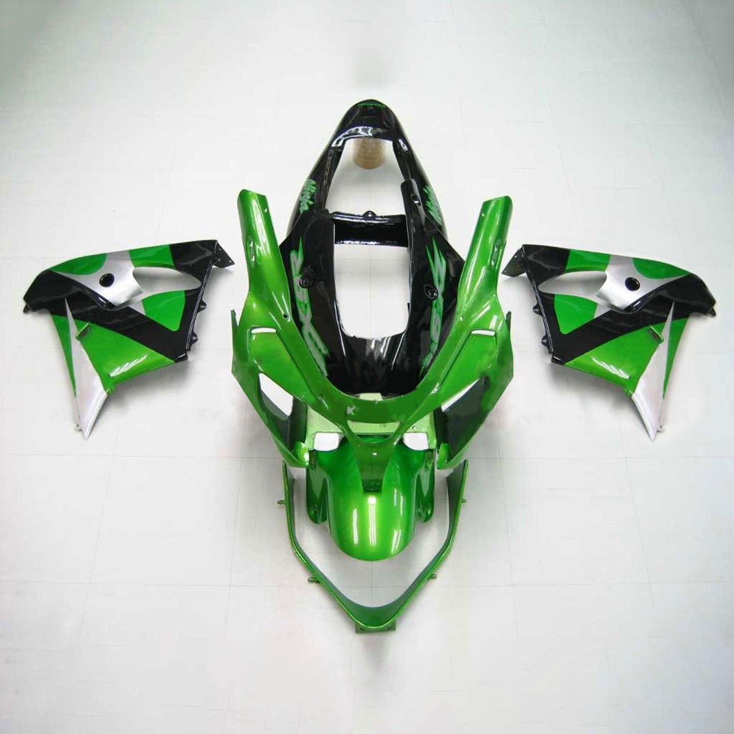 2002-2003 Kawasaki ZX9R Amotopart Injection Fairing Kit Bodywork Plastic ABS #116