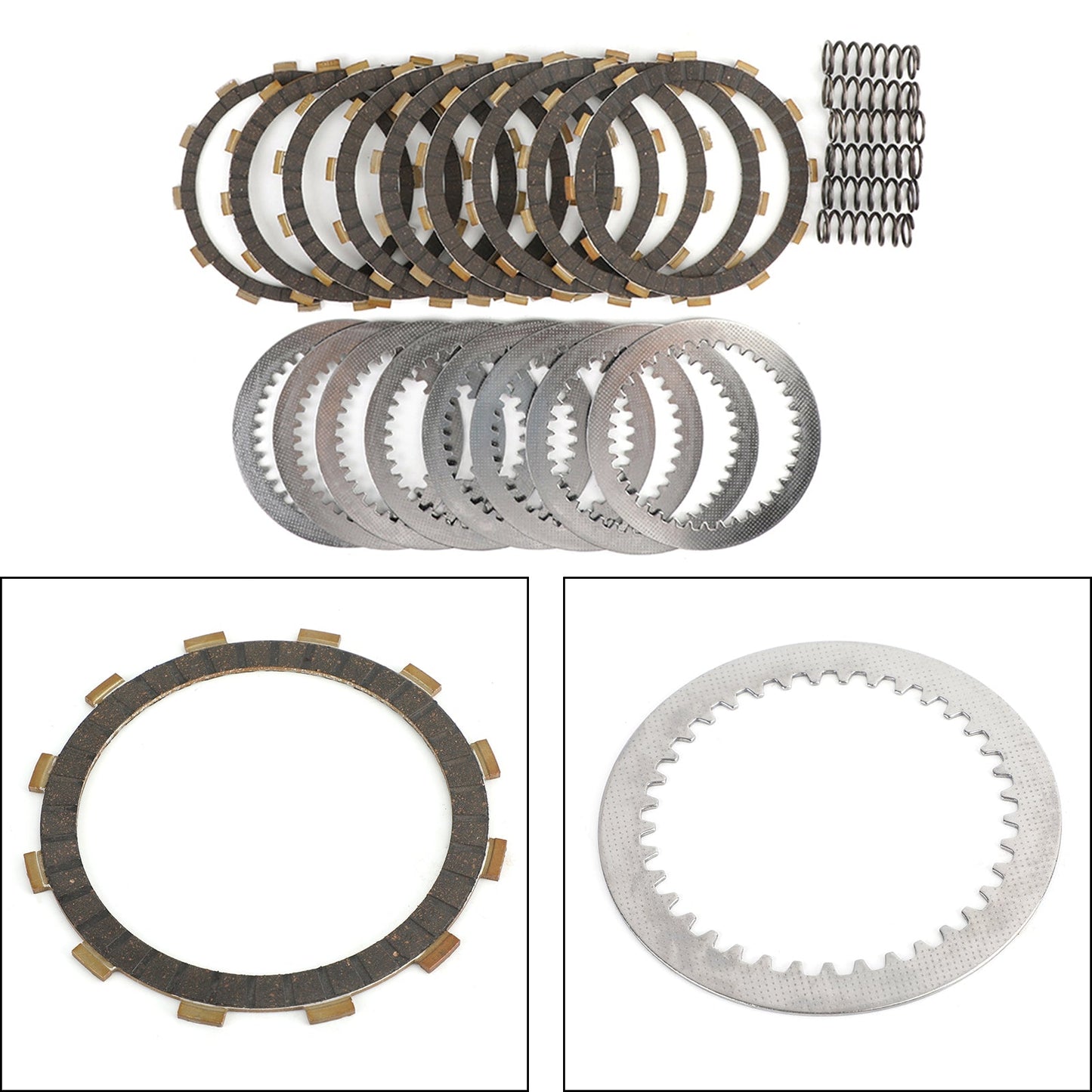 Clutch Plate Kit - Friction & Steel Plates Fit For Suzuki LTZ400 LTZ 400 LT-Z400 2005-2008