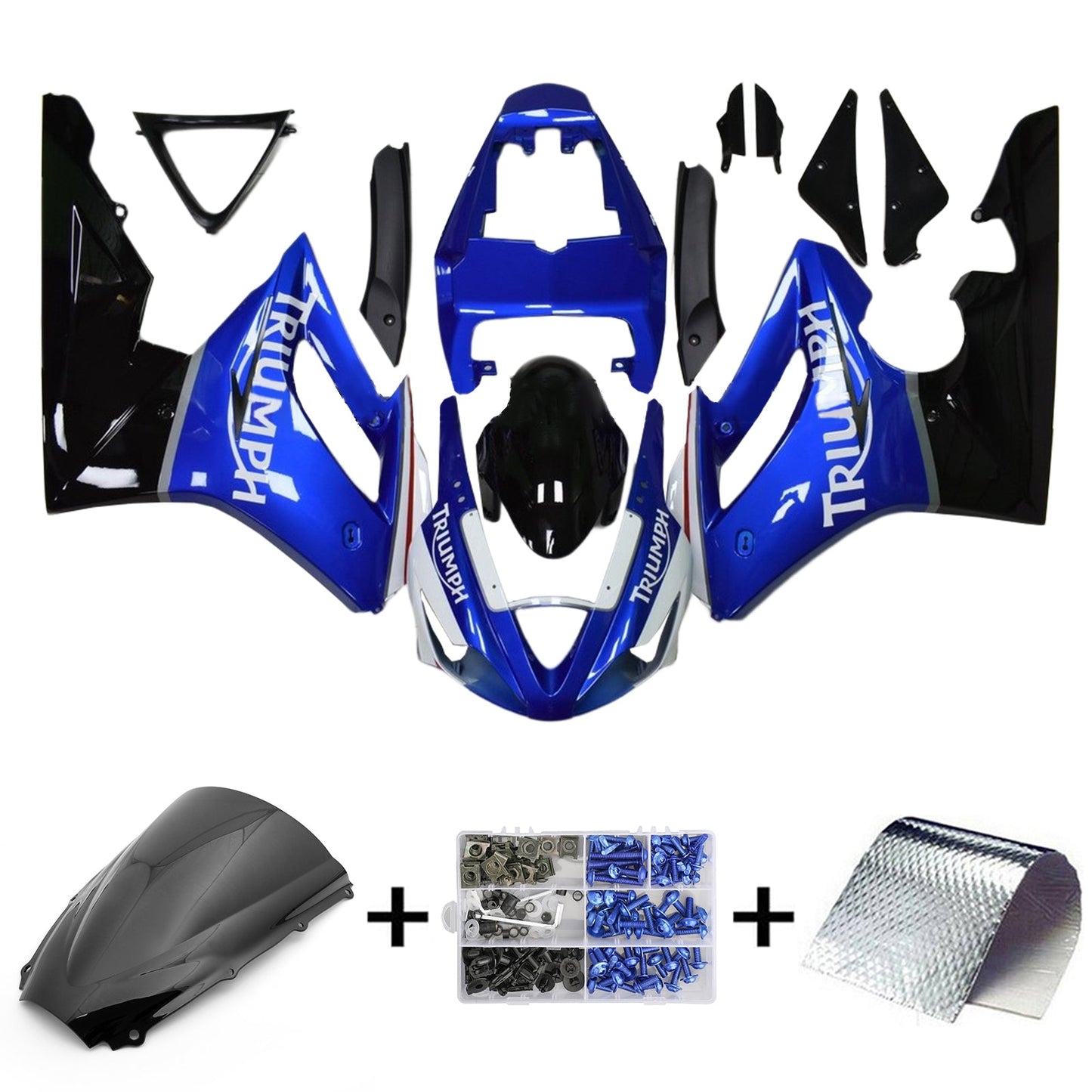 2006-2008 Triumph Daytona 675 Fairing Kit Bodywork Plastic ABS