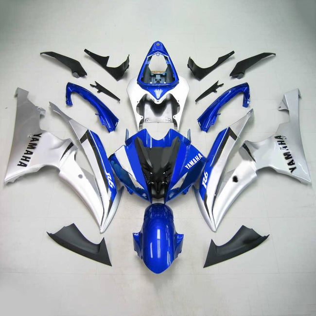 2008-2016 Yamaha YZF 600 R6 Amotopart Injection Fairing Kit Bodywork Plastic ABS #139