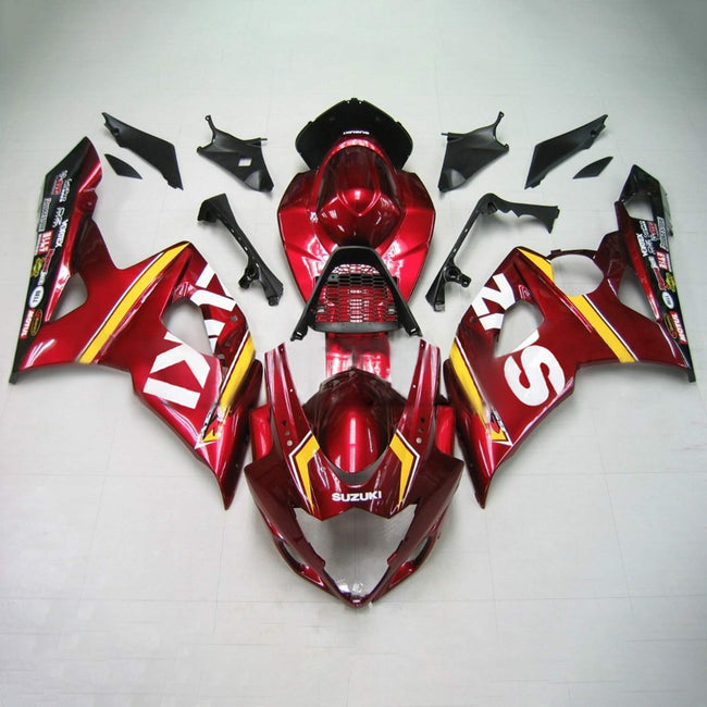 2005-2006 Suzuki GSXR1000 K5 Amotopart Injection Fairing Kit Bodywork Plastic ABS #131