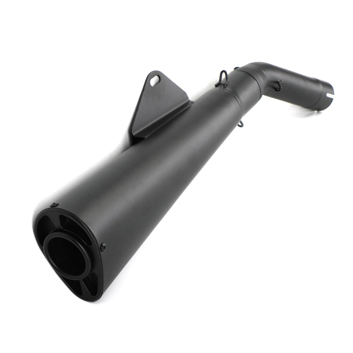 Slip on Exhaust Muffler Black For Honda Rebel CMX 300 500 2017 2018 2019 BLK