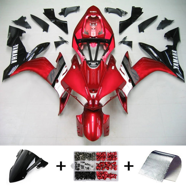 2004-2006 Yamaha YZF 1000 R1 Amotopart Injection Fairing Kit Bodywork Plastic ABS #144