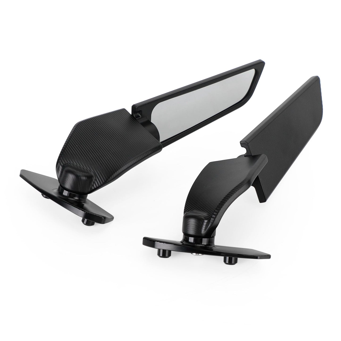 Adjustable Wing Fin Rearview Mirrors For Suzuki GSX-R 1000 GSXR1000 2017-2021