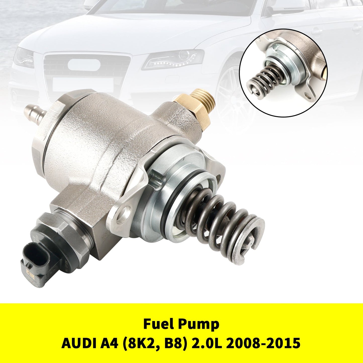 2012 AUDI A8 (4H_) 2.0L High Pressure Pump Fuel Pump 06J127025E