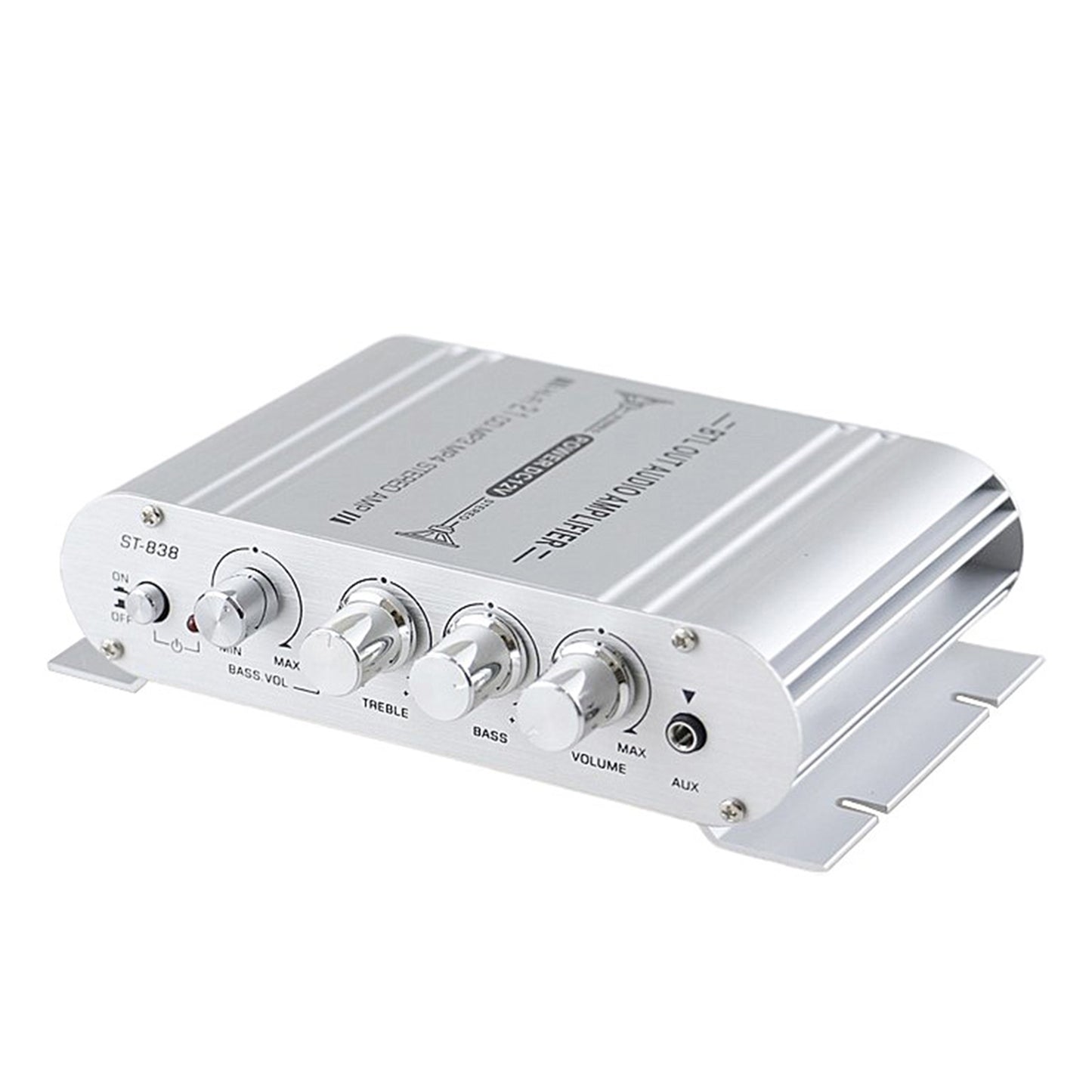 12V 400 Watt 2.1Channel Car Audio Stereo Amplifier Speaker Power Class A / B Amp