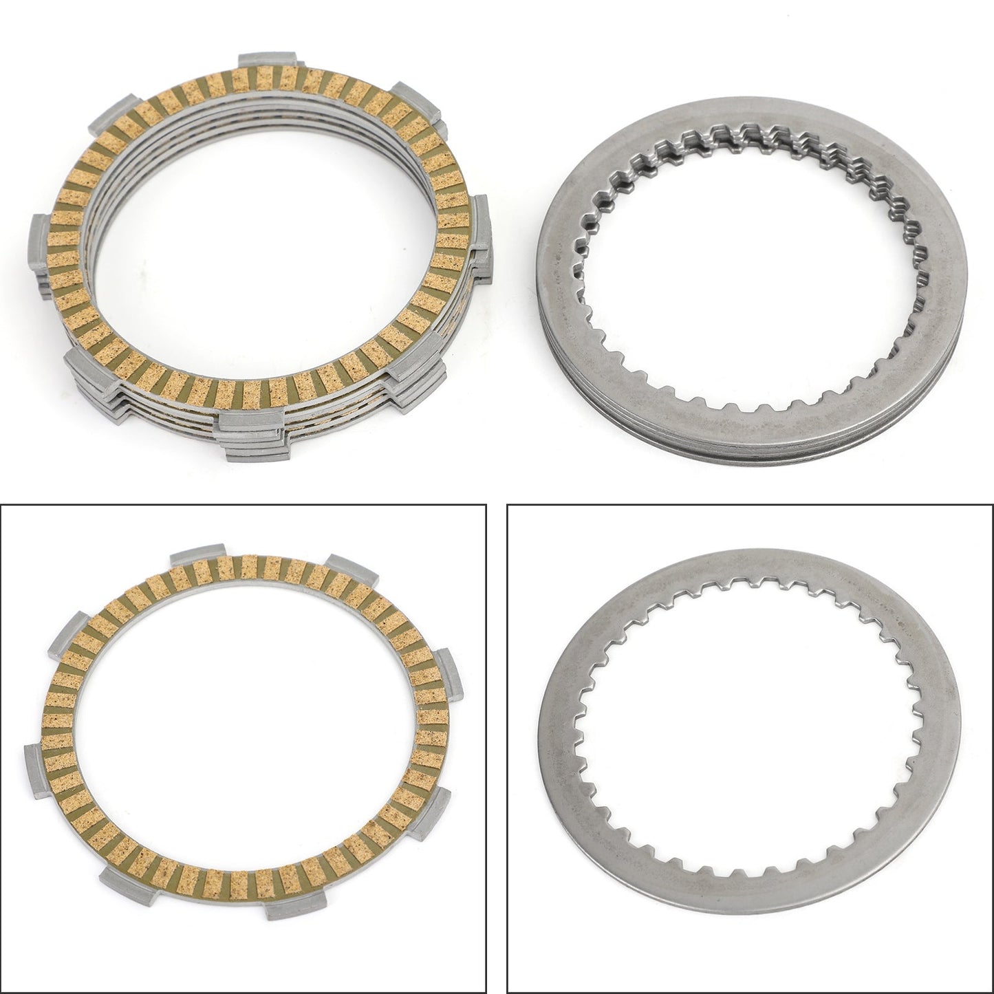 Clutch Plate Kit - Friction & Steel Plates For Honda CRF150 CRF150RB 07-17