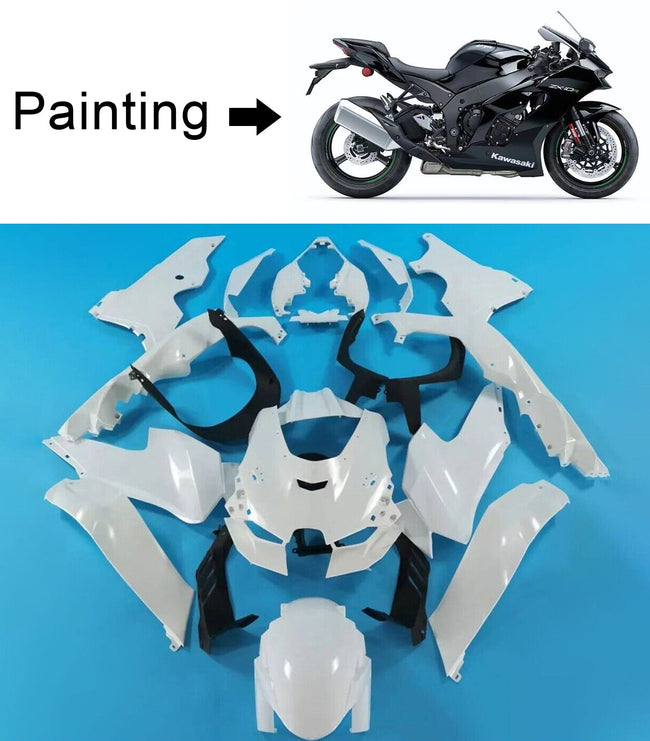 2021-2024 Kawasaki ZX-10R ZX10R Amotopart Injection Fairing Kit Bodywork ABS #101