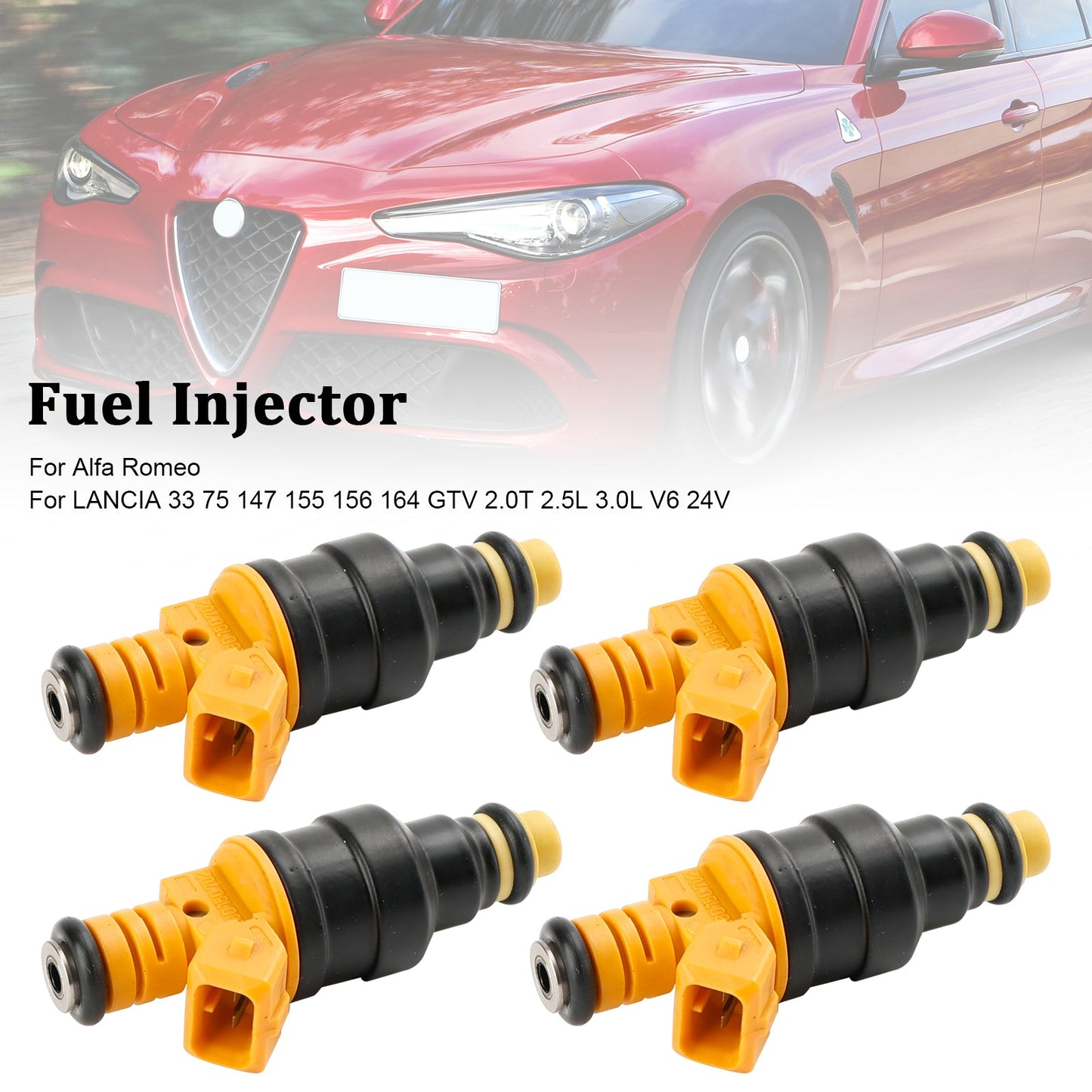 4PCS Fuel Injector 0280150702 Fit Alfa Romeo Fit LANCIA 147 155 156 164 2.0T