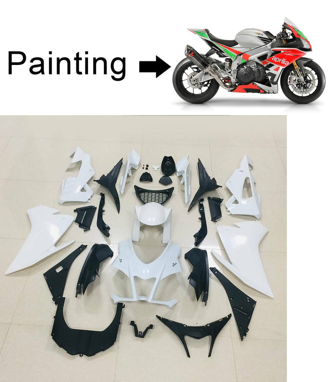 2016-2018 Aprilia RSV4 1000 Amotopart Injection Fairing Kit Bodywork Plastic #104