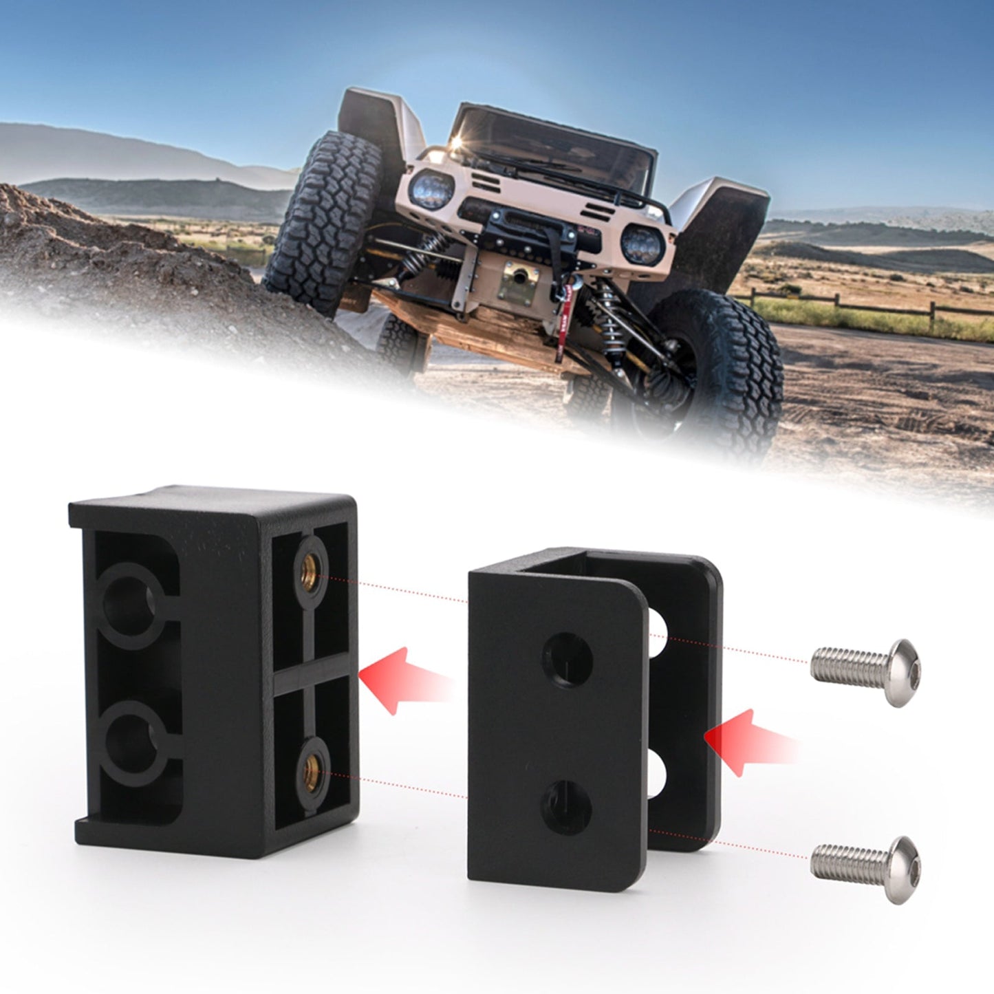 Rearview Mirror Mounting Extender Holder Bracket Grip Bar Fits For Utv Atv