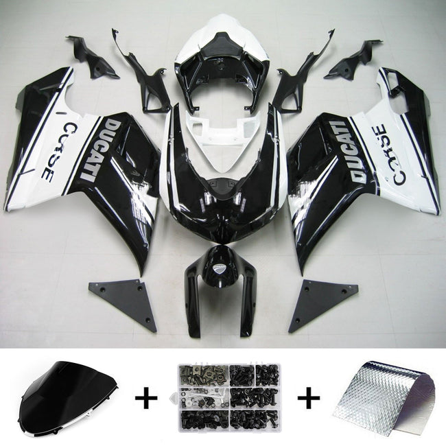 2007-2011 Ducati 1098 1198 848 ABS Fairing Kit Bodywork #102